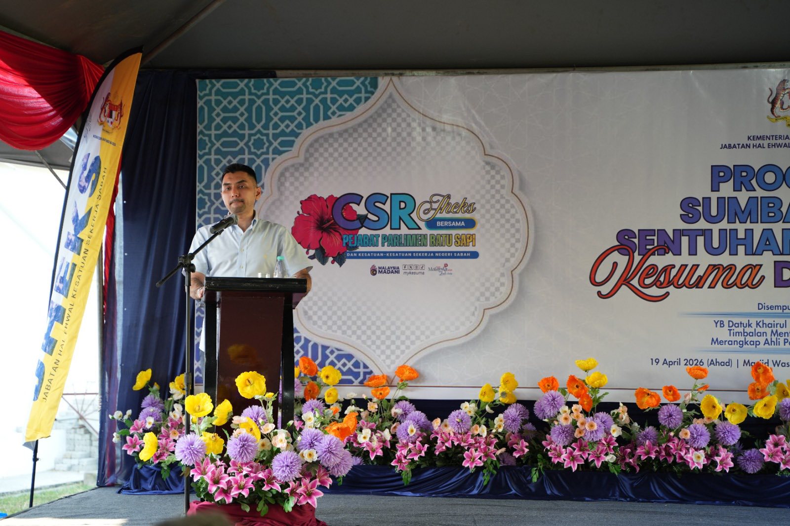 PROGRAM TANGGUNGJAWAB SOSIAL KORPORAT (CSR) JHEKS SABAH BERSAMA PEJABAT PARLIMEN BATU SAPI